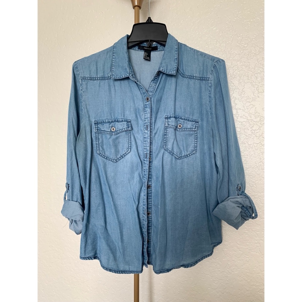 American Eagle Jean Shirt